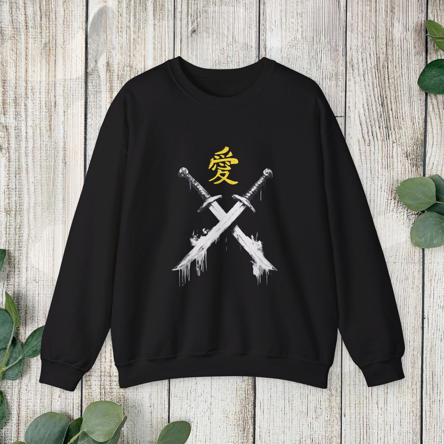 Fight for Love Anime Sweatshirt -Japanese Minimalist Gothic Streetwear