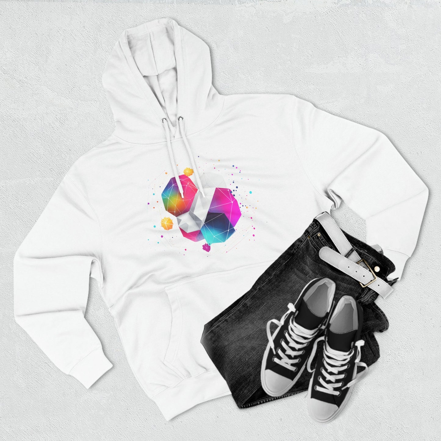 Colorful Graphic Art Pullover