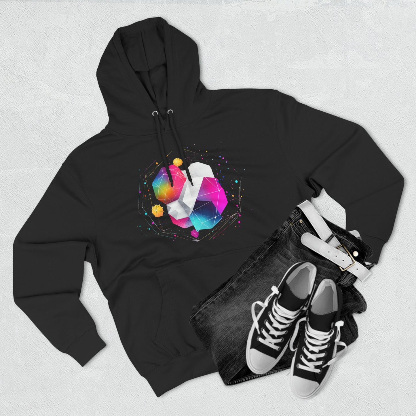 Colorful Graphic Art Pullover