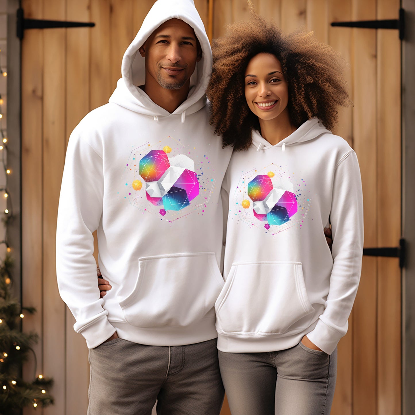 Colorful Graphic Art Pullover