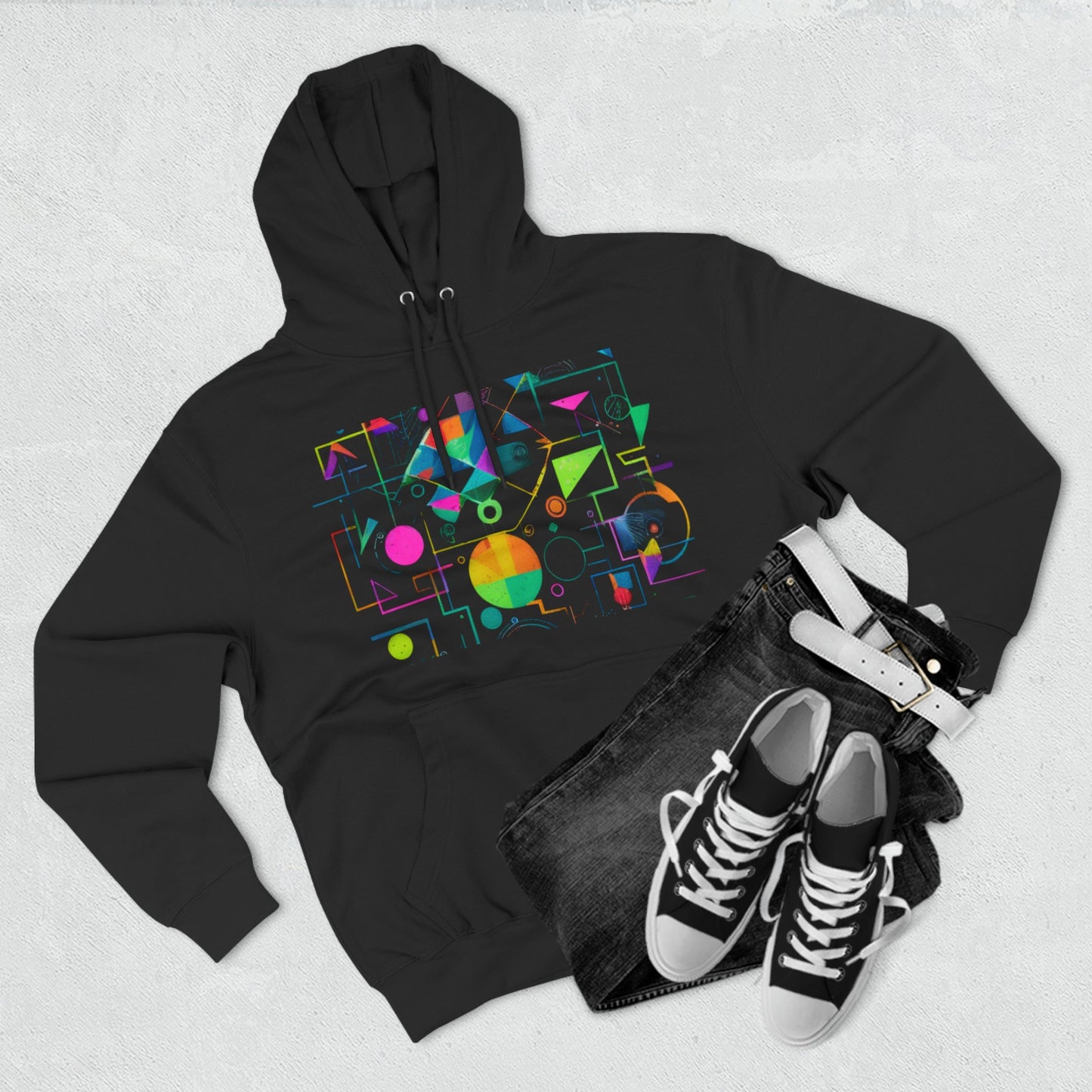 Abstract Vector Art Hoodie