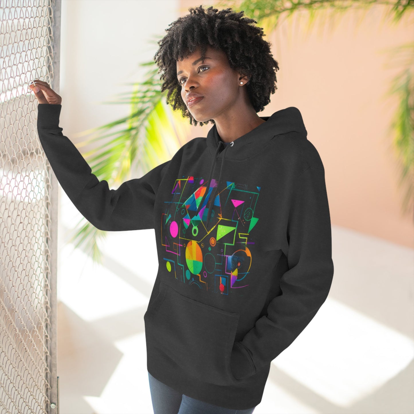 Abstract Vector Art Hoodie