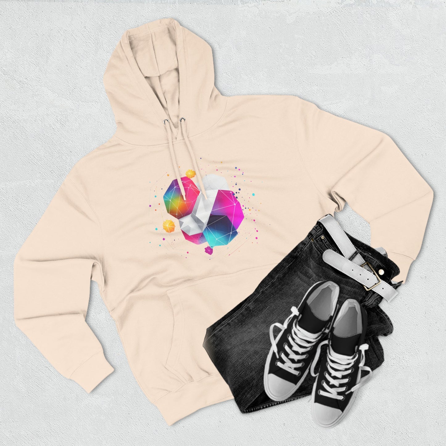 Colorful Graphic Art Pullover