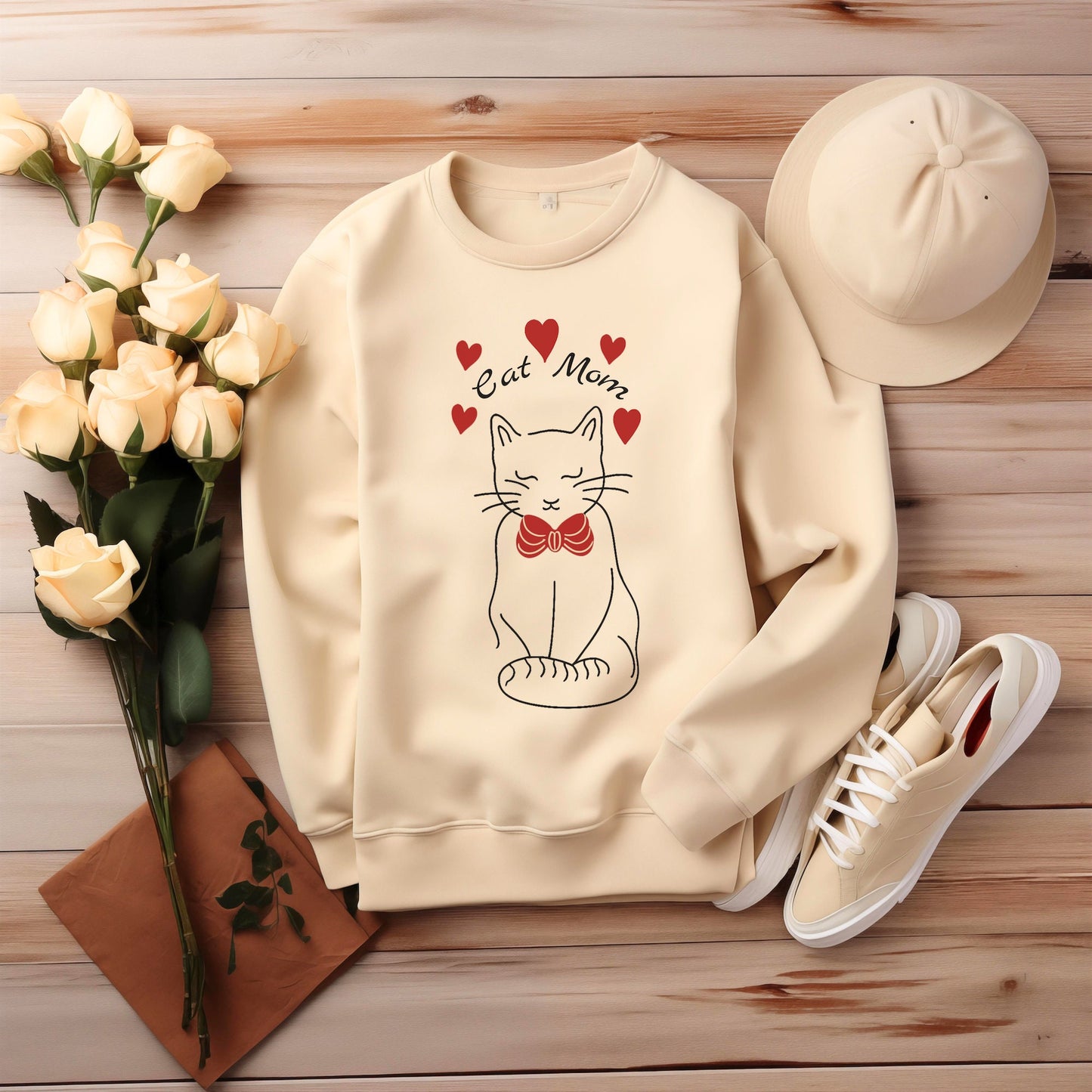 Cat Mom Lover Sweatshirt