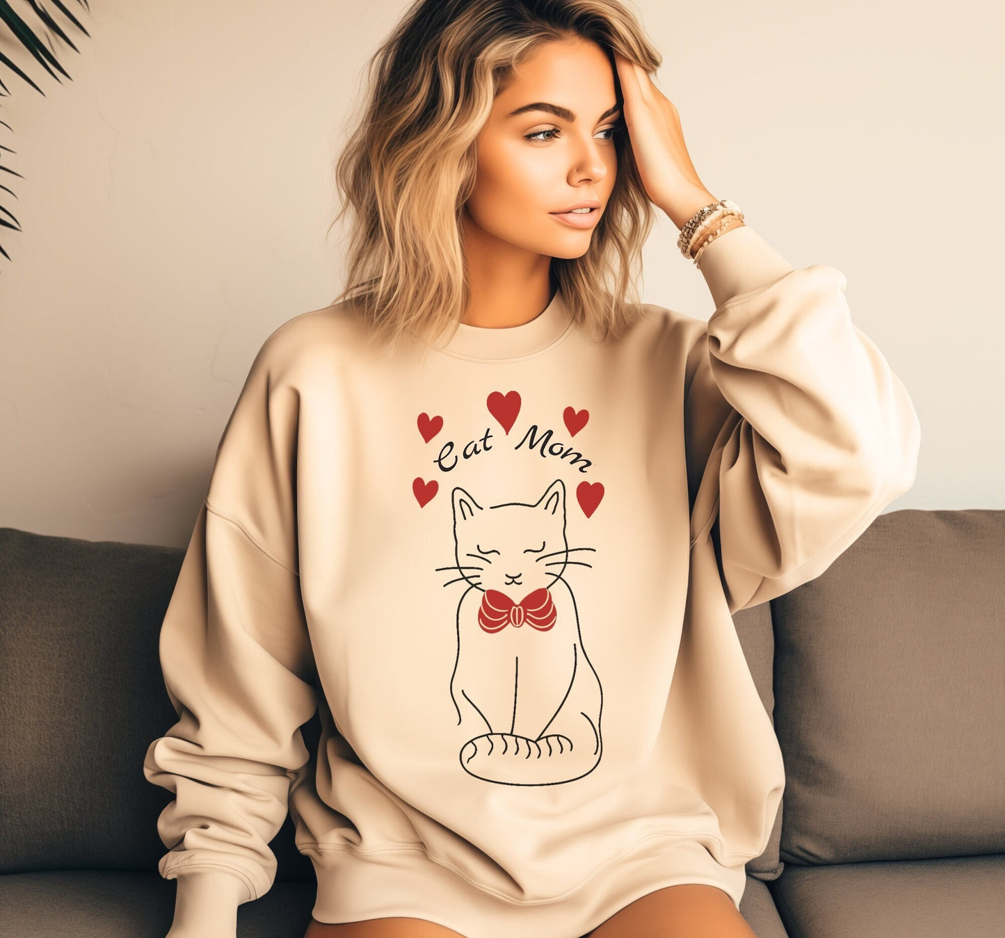 Cat Mom Lover Sweatshirt