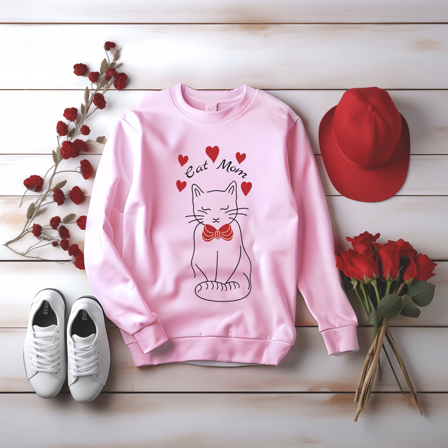 Cat Mom Lover Sweatshirt