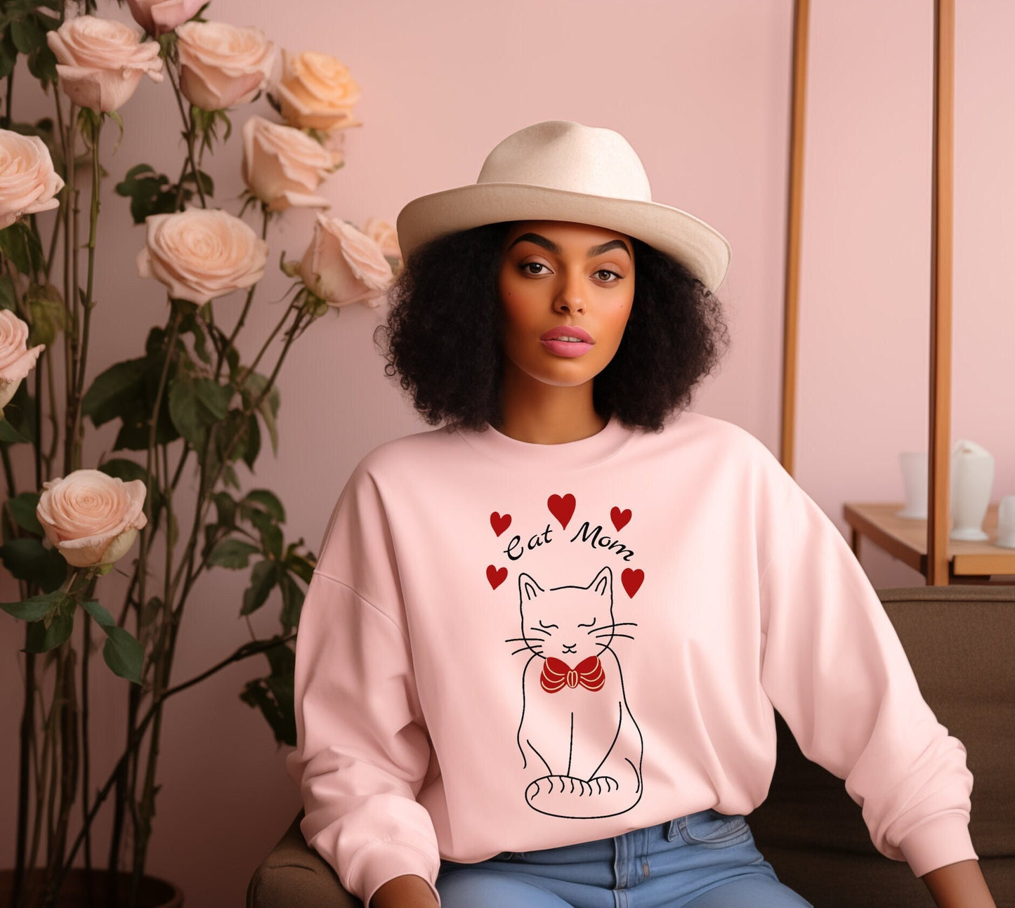 Cat Mom Lover Sweatshirt