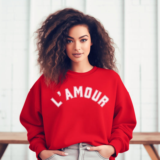 L'Amour College Varsity Crewneck