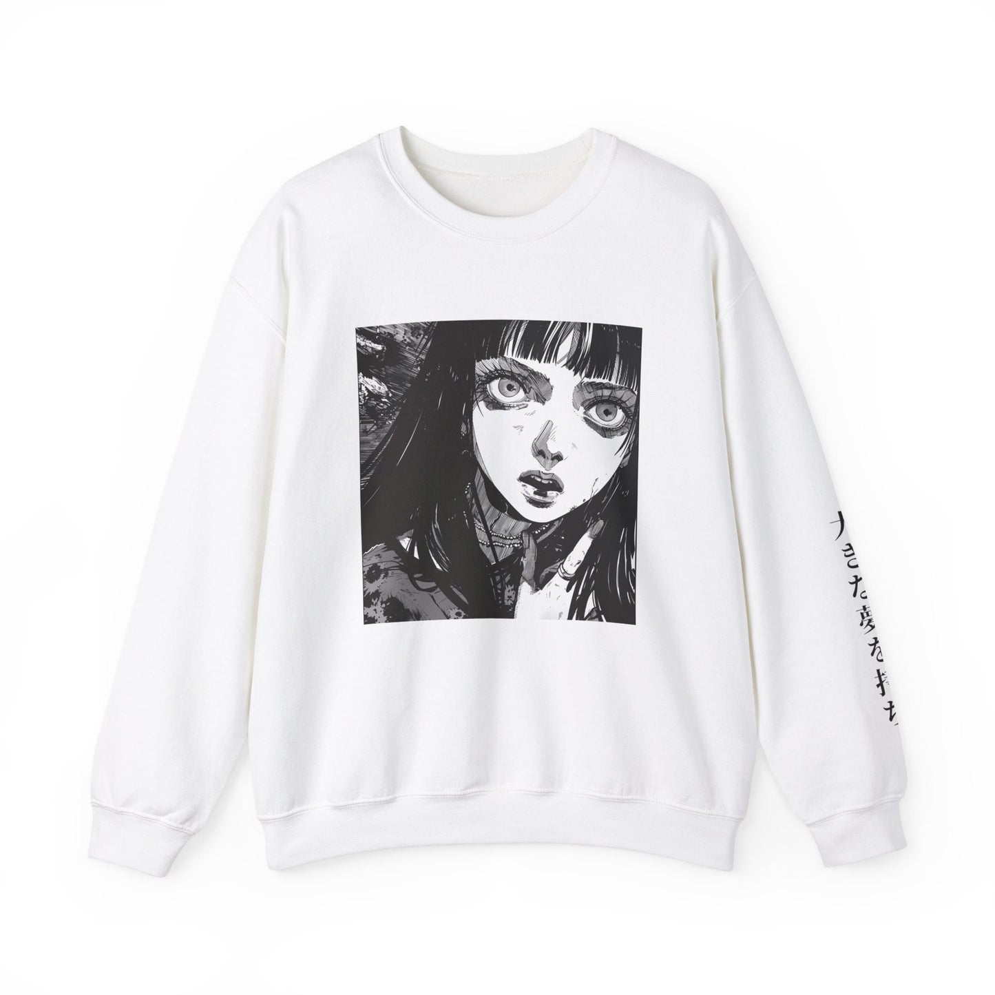 Courage Anime Goth Crewneck