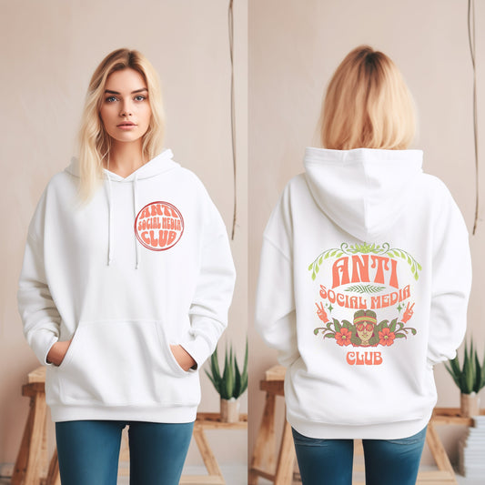 Anti Social Media Club Boho Hoodie