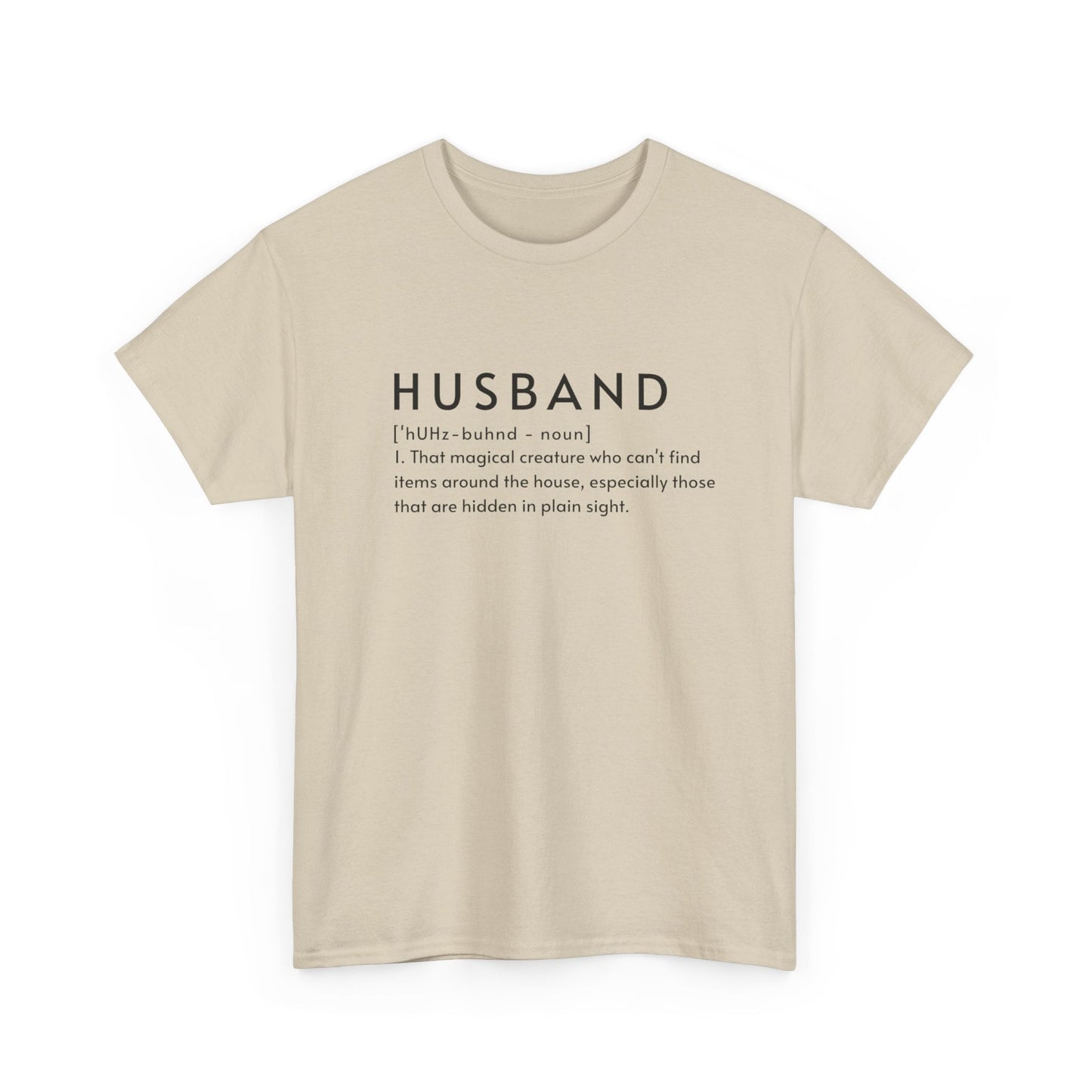 Funny Husband Definition T-shirt