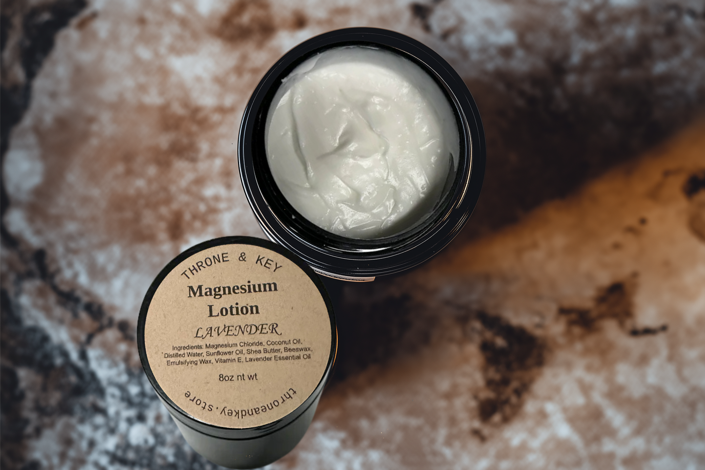 Magnesium Lavender Cream for Deep Sleep, Aches, & Relaxation